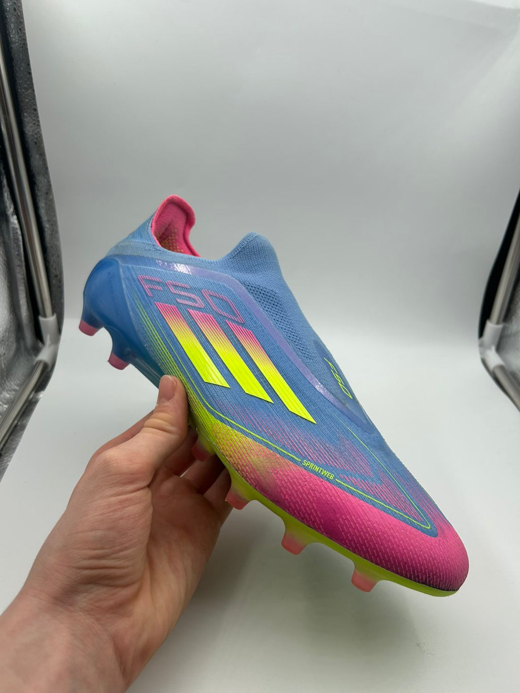 Adidas F50 Elite Laceless AG Celestial Victory 2025 Størrelse 43 1/3
