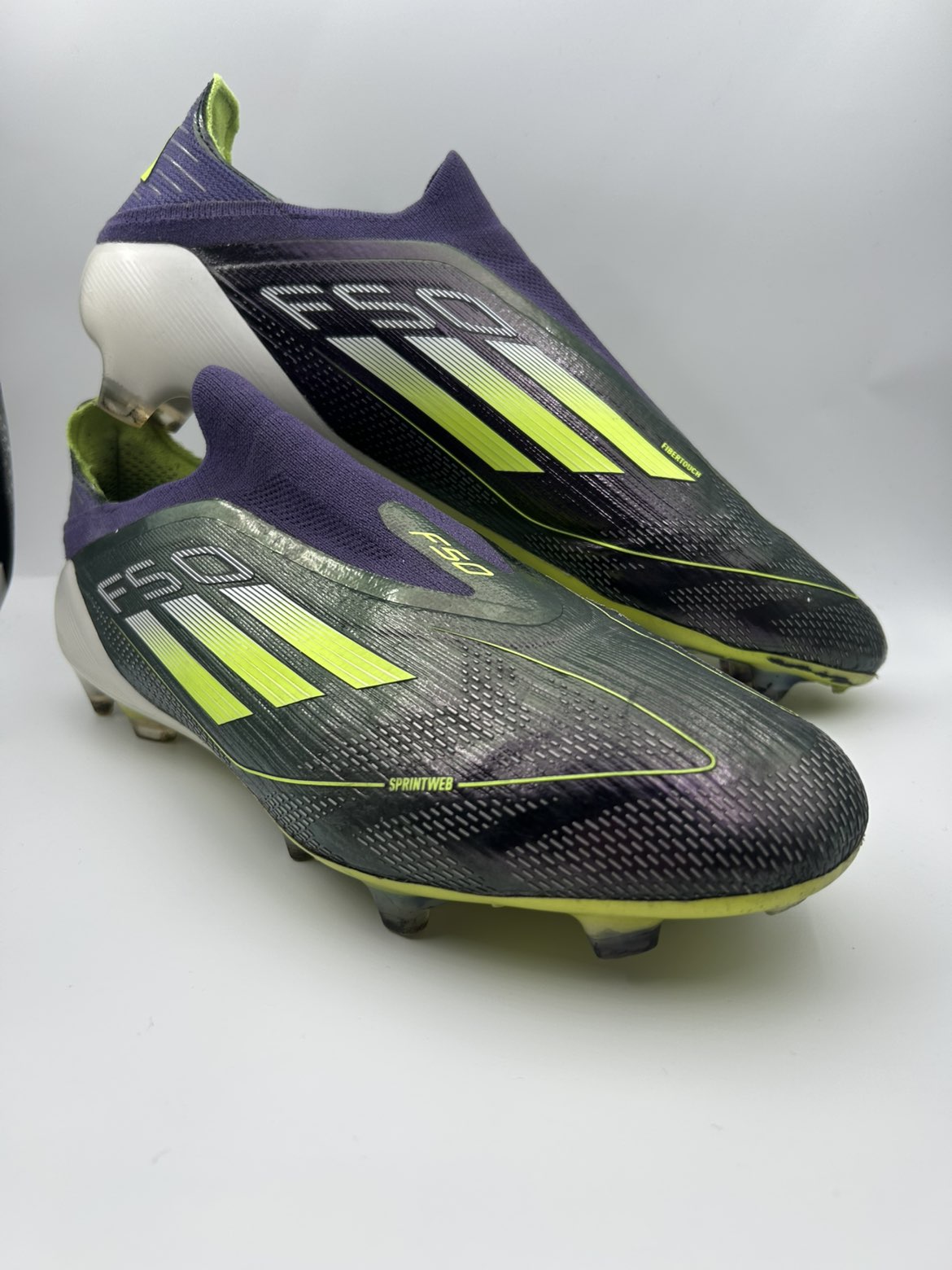 Adidas F50 Elite Laceless FG Fast Reborn 2025 Størrelse 43 1/3
