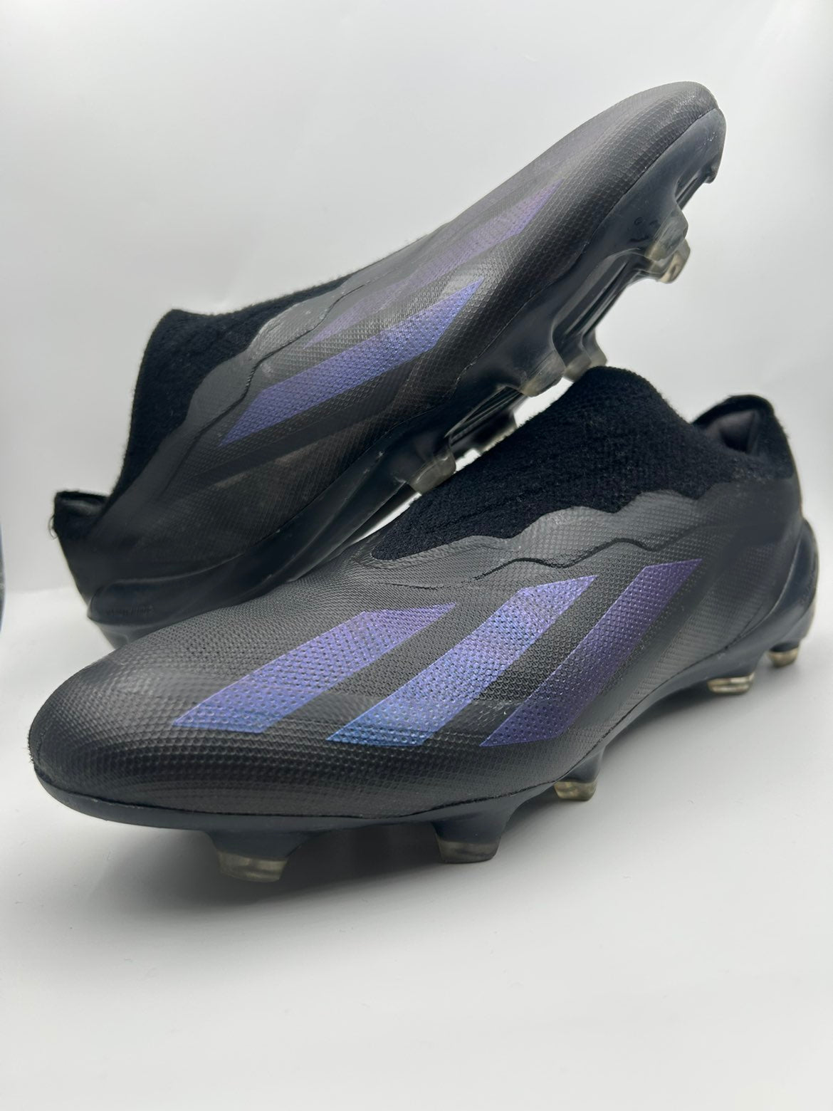 Adidas X Crazyfast .1 Laceless FG Nightstrike 2023 Størrelse 44