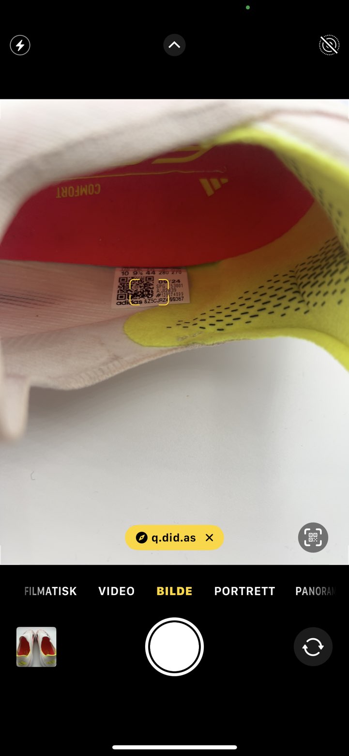 Adidas F50 Elite Laceless AG Pure Victory 2025  Størrelse 44
