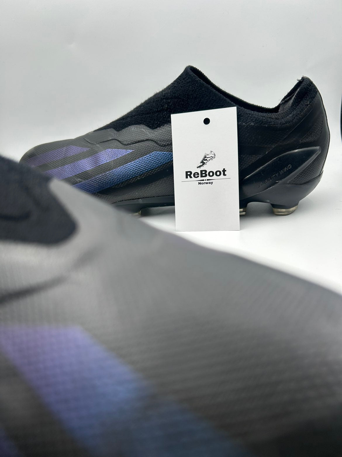 Adidas X Crazyfast .1 Laceless FG Nightstrike 2023 Størrelse 44