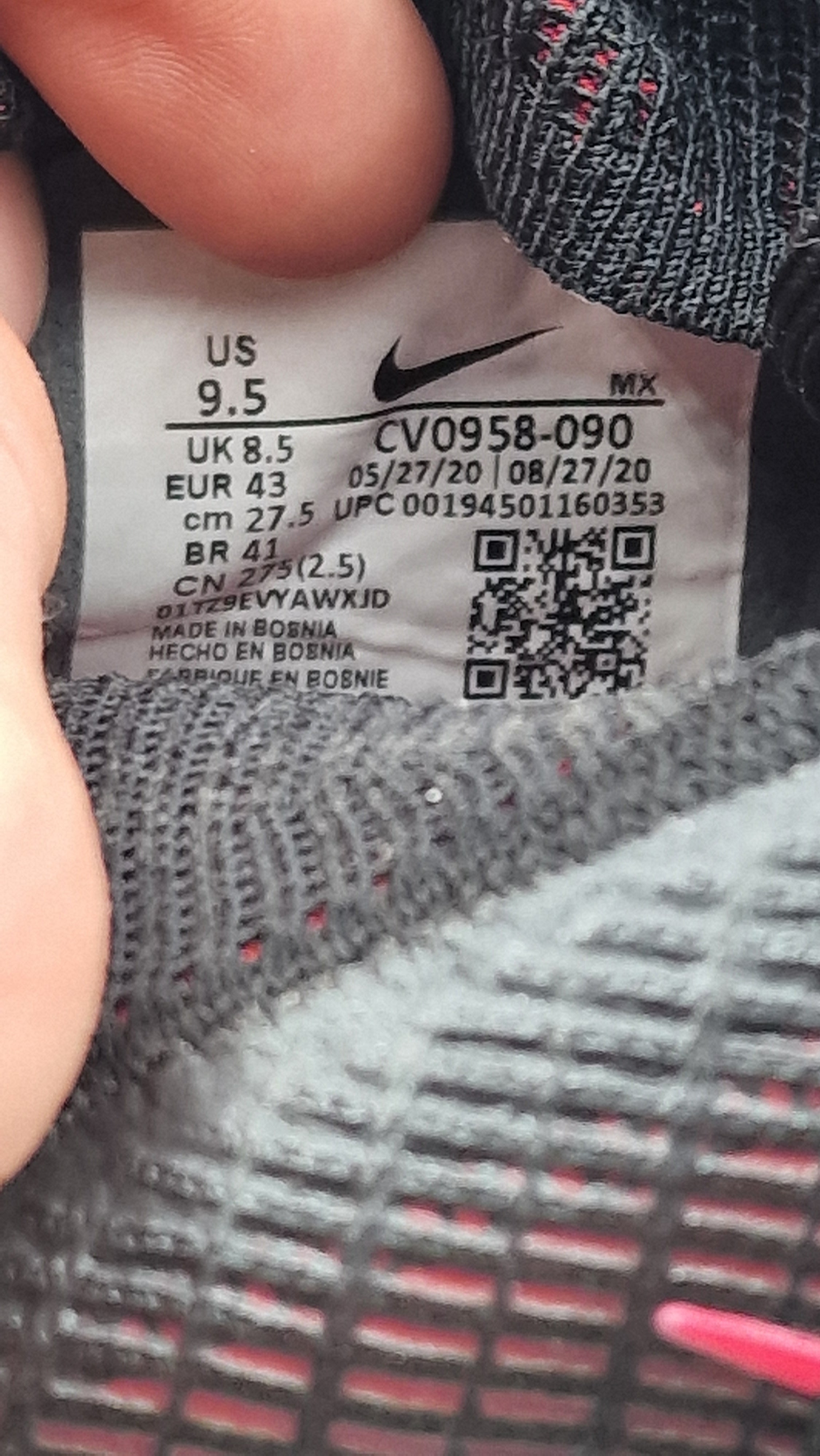 Nike mercurial superfly 8 elite FG 2021 Størrelse 43
