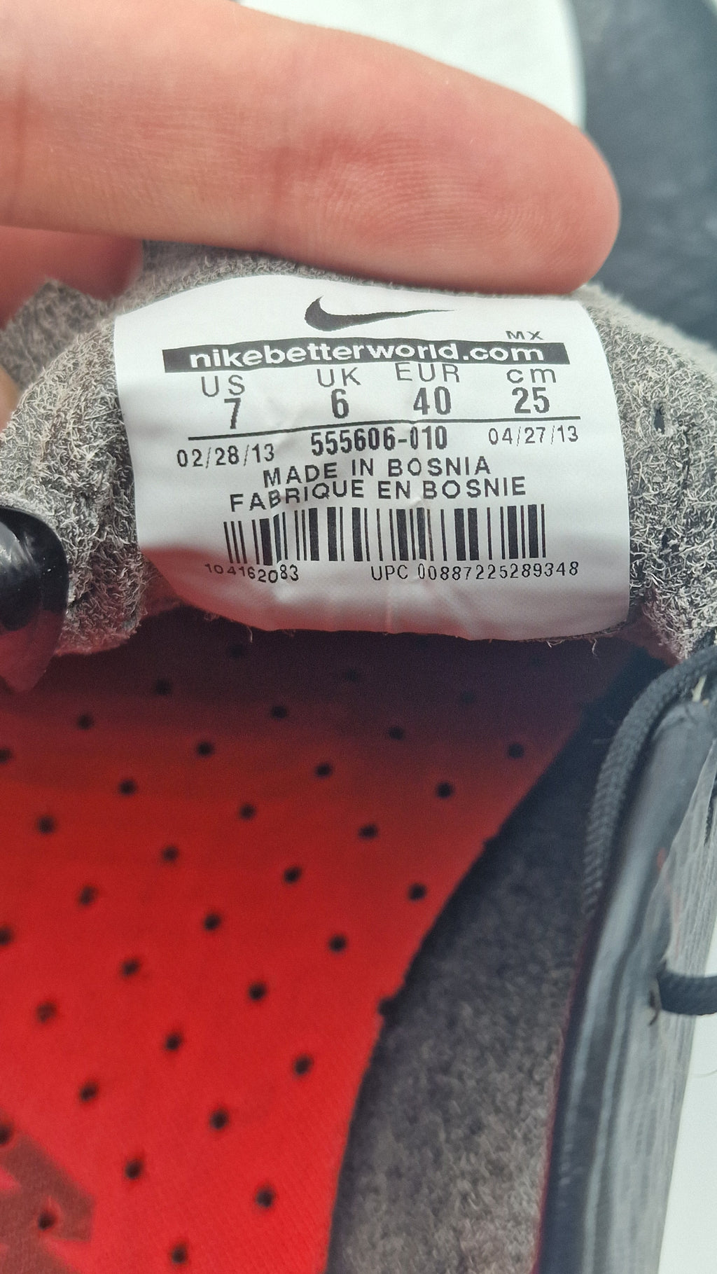 Nike mercurial vapor 9 elite AG-PRO 2013 Størrelse 40